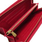 LOUIS VUITTON Long Wallet Purse M95006 Monogram canvas Brown Porto Monnaie Zip Cherry