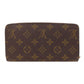LOUIS VUITTON Long Wallet Purse M69054 Monogram canvas Brown Zippy Wallet Vivienne