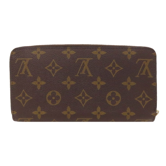 LOUIS VUITTON Long Wallet Purse M69054 Monogram canvas Brown Zippy Wallet Vivienne
