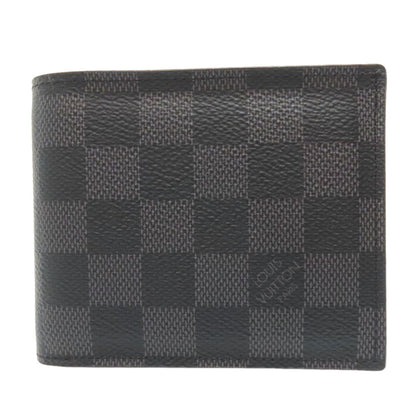 LOUIS VUITTON Bifold Wallet N60053 Damier canvas gray Portefeuille Amerigo NM