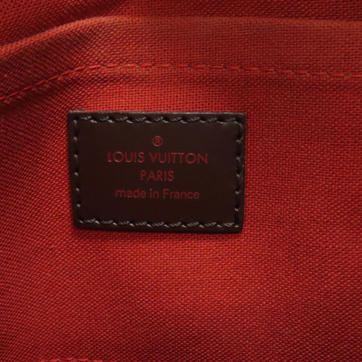 LOUIS VUITTON Handbag N51995 Damier canvas Brown Irovo PM