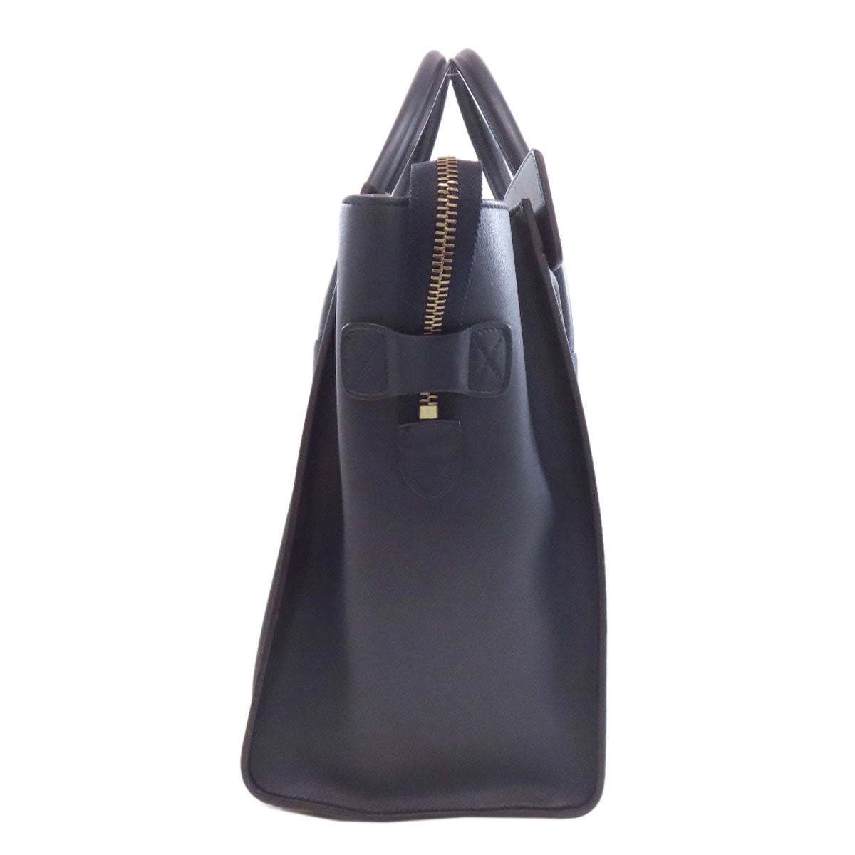 CELINE Tote Bag Calfskin Navy Luggage medium