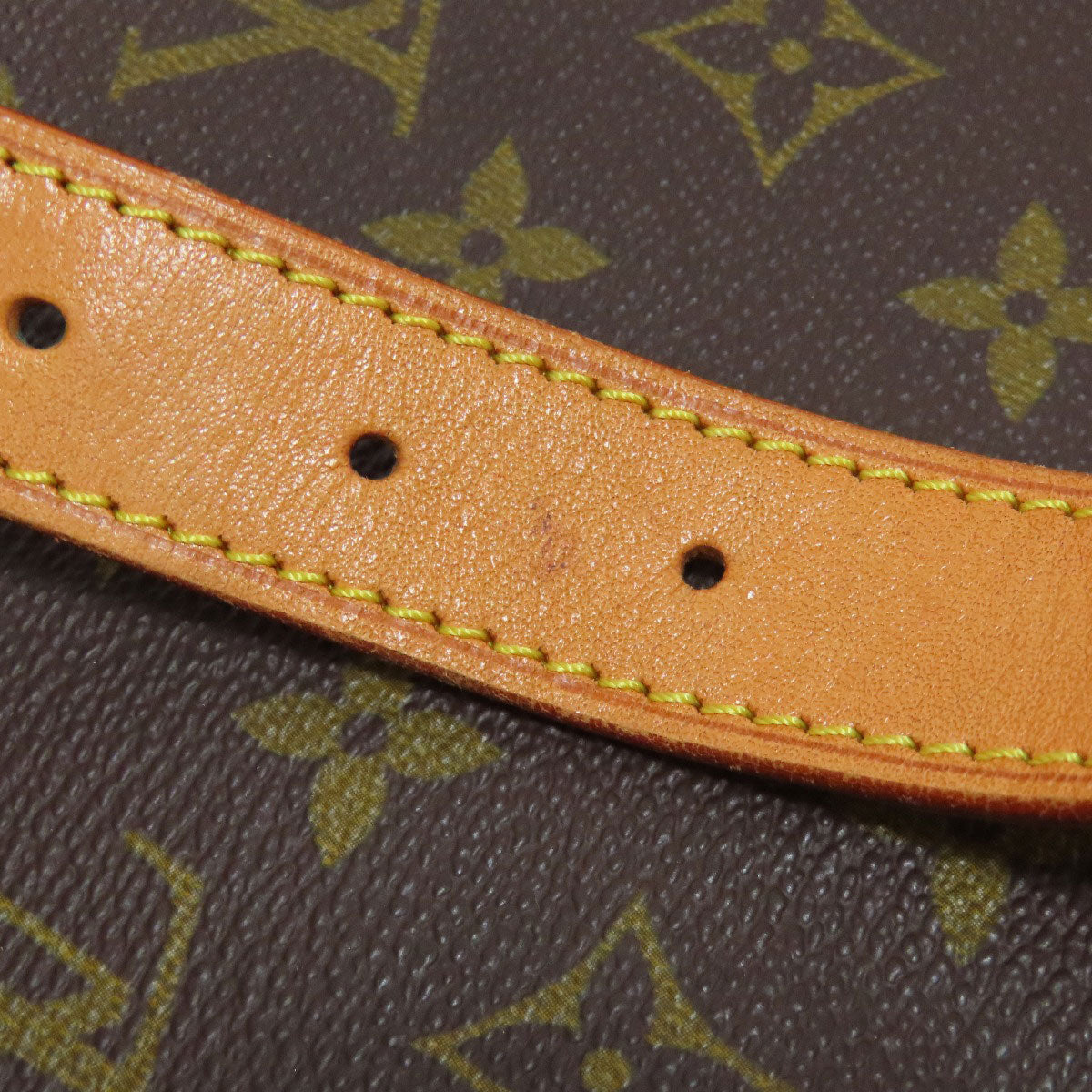 LOUIS VUITTON Shoulder Bag M42252 Monogram canvas Brown Saumur43 LL