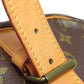 LOUIS VUITTON Shoulder Bag M42252 Monogram canvas Brown Saumur43 LL