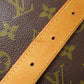 LOUIS VUITTON Shoulder Bag M42252 Monogram canvas Brown Saumur43 LL