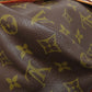 LOUIS VUITTON Shoulder Bag M42252 Monogram canvas Brown Saumur43 LL