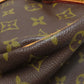 LOUIS VUITTON Shoulder Bag M42252 Monogram canvas Brown Saumur43 LL