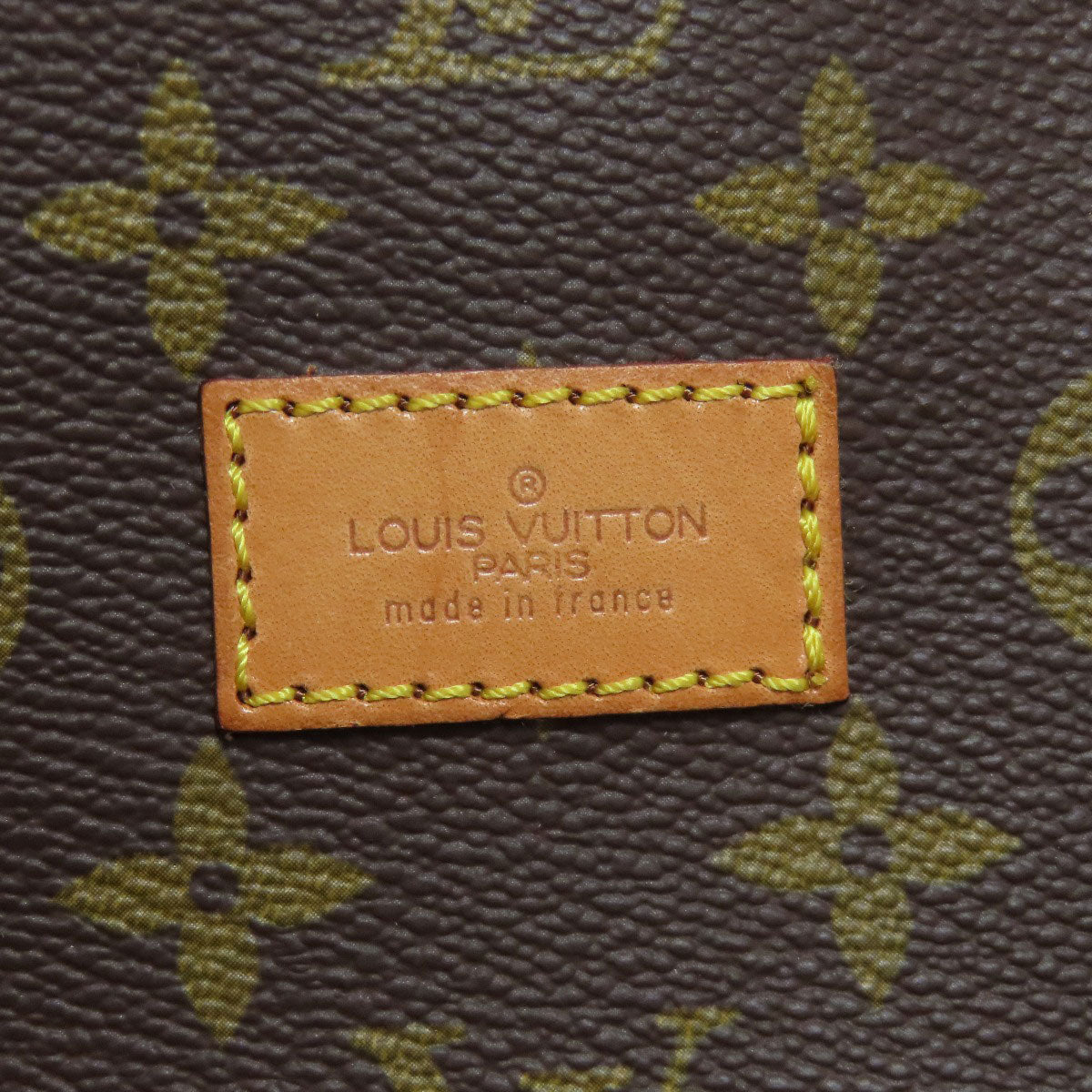 LOUIS VUITTON Shoulder Bag M42252 Monogram canvas Brown Saumur43 LL