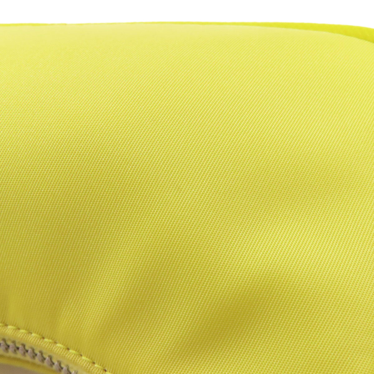 PRADA Handbag Nylon yellow Mini 2WAY