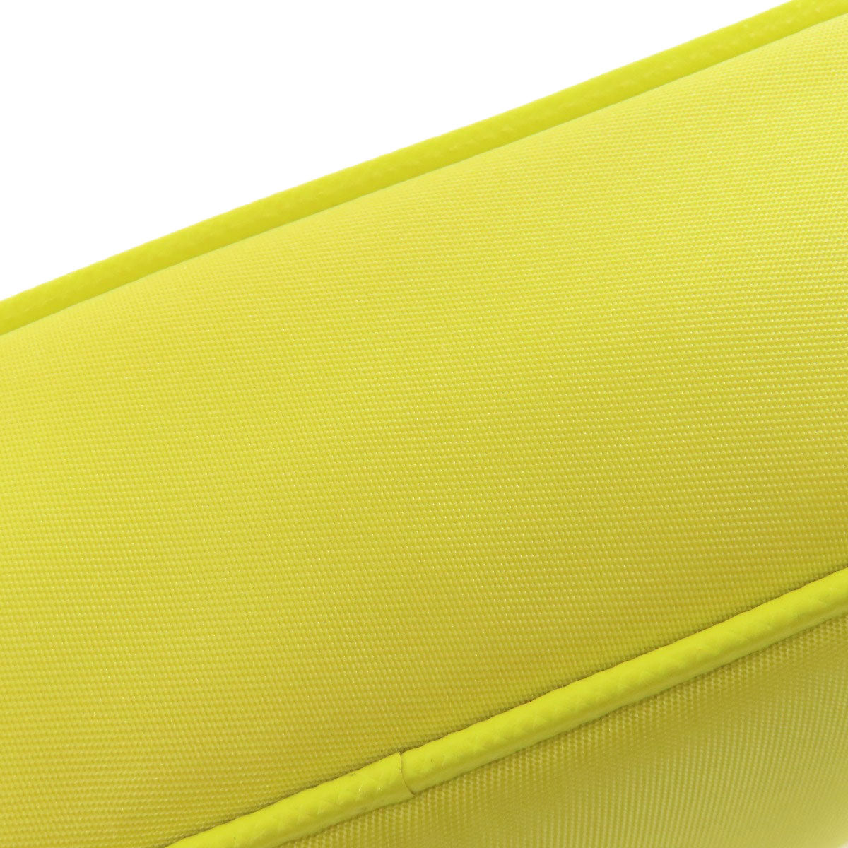 PRADA Handbag Nylon yellow Mini 2WAY