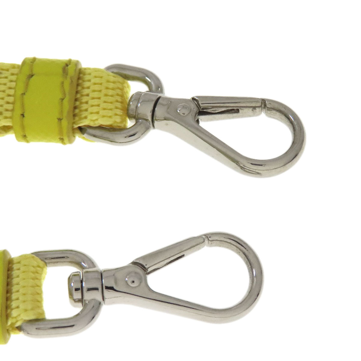 PRADA Handbag Nylon yellow Mini 2WAY