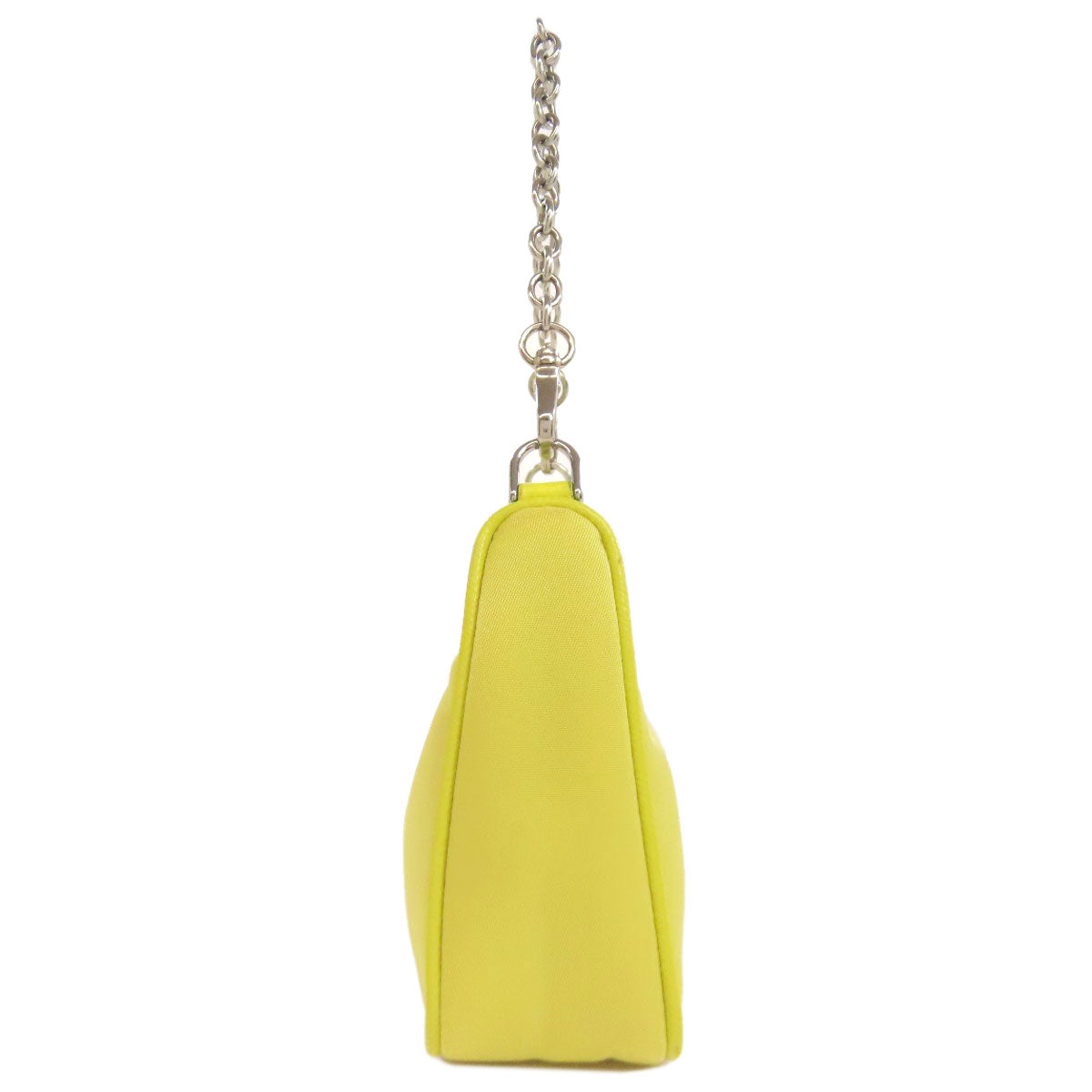 PRADA Handbag Nylon yellow Mini 2WAY