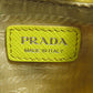 PRADA Handbag Nylon yellow Mini 2WAY