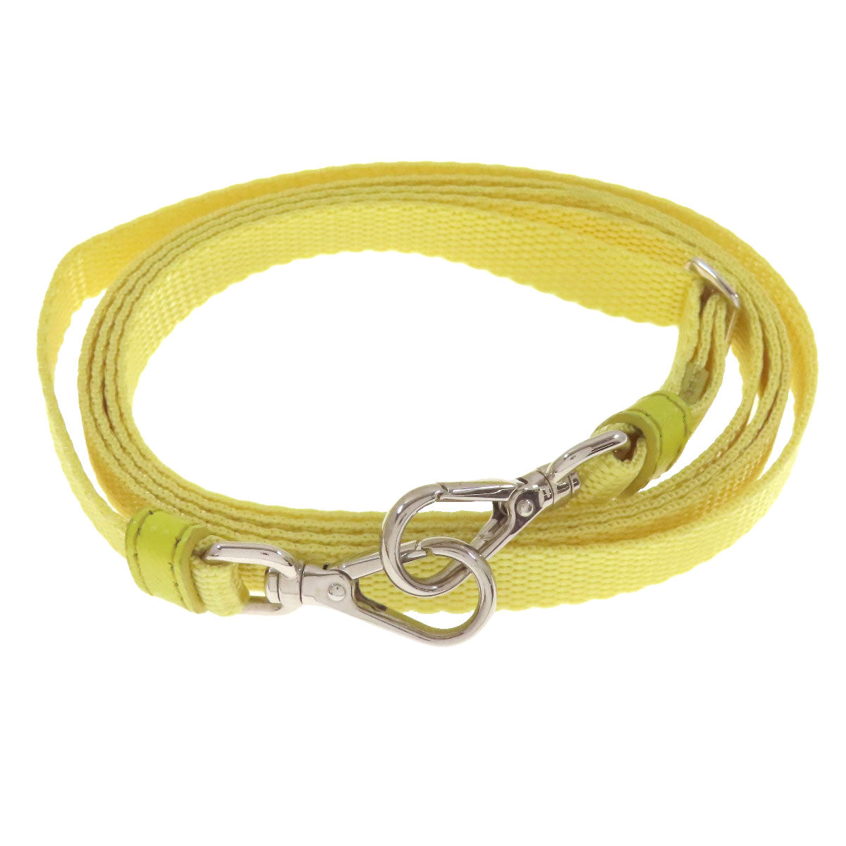 PRADA Handbag Nylon yellow Mini 2WAY