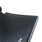 BALENCIAGA Bifold Wallet leather Silver logo tri-fold wallet mini wallet