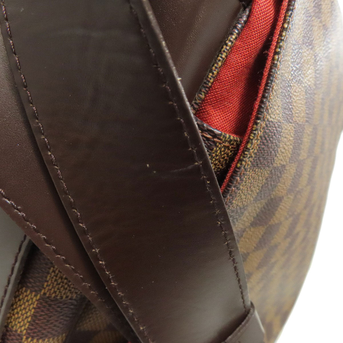 LOUIS VUITTON Shoulder Bag N45258 Damier canvas Brown Bastille