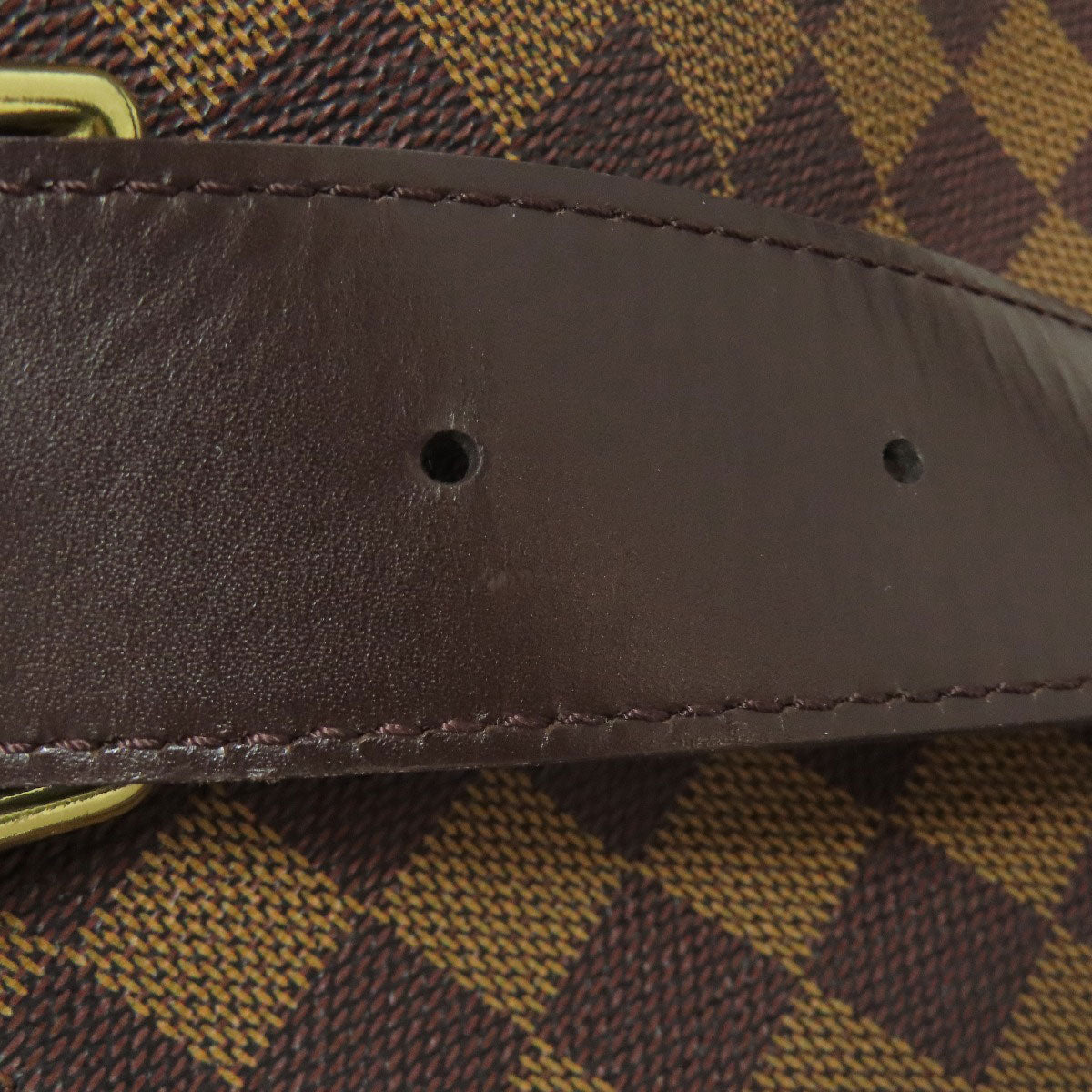 LOUIS VUITTON Shoulder Bag N45258 Damier canvas Brown Bastille