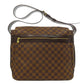 LOUIS VUITTON Shoulder Bag N45258 Damier canvas Brown Bastille
