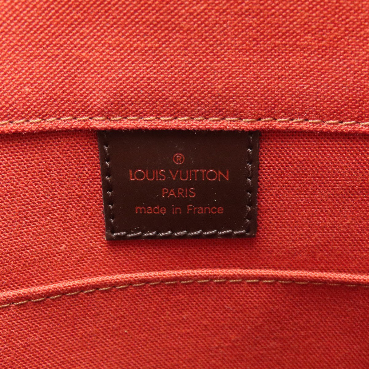 LOUIS VUITTON Shoulder Bag N45258 Damier canvas Brown Bastille