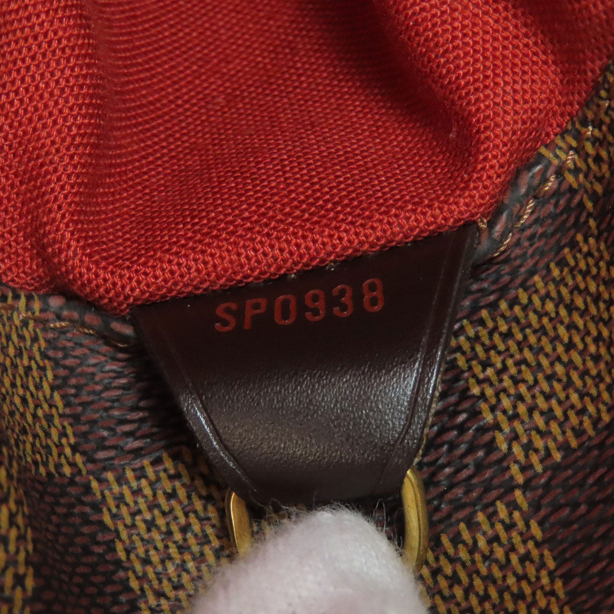 LOUIS VUITTON Shoulder Bag N45258 Damier canvas Brown Bastille