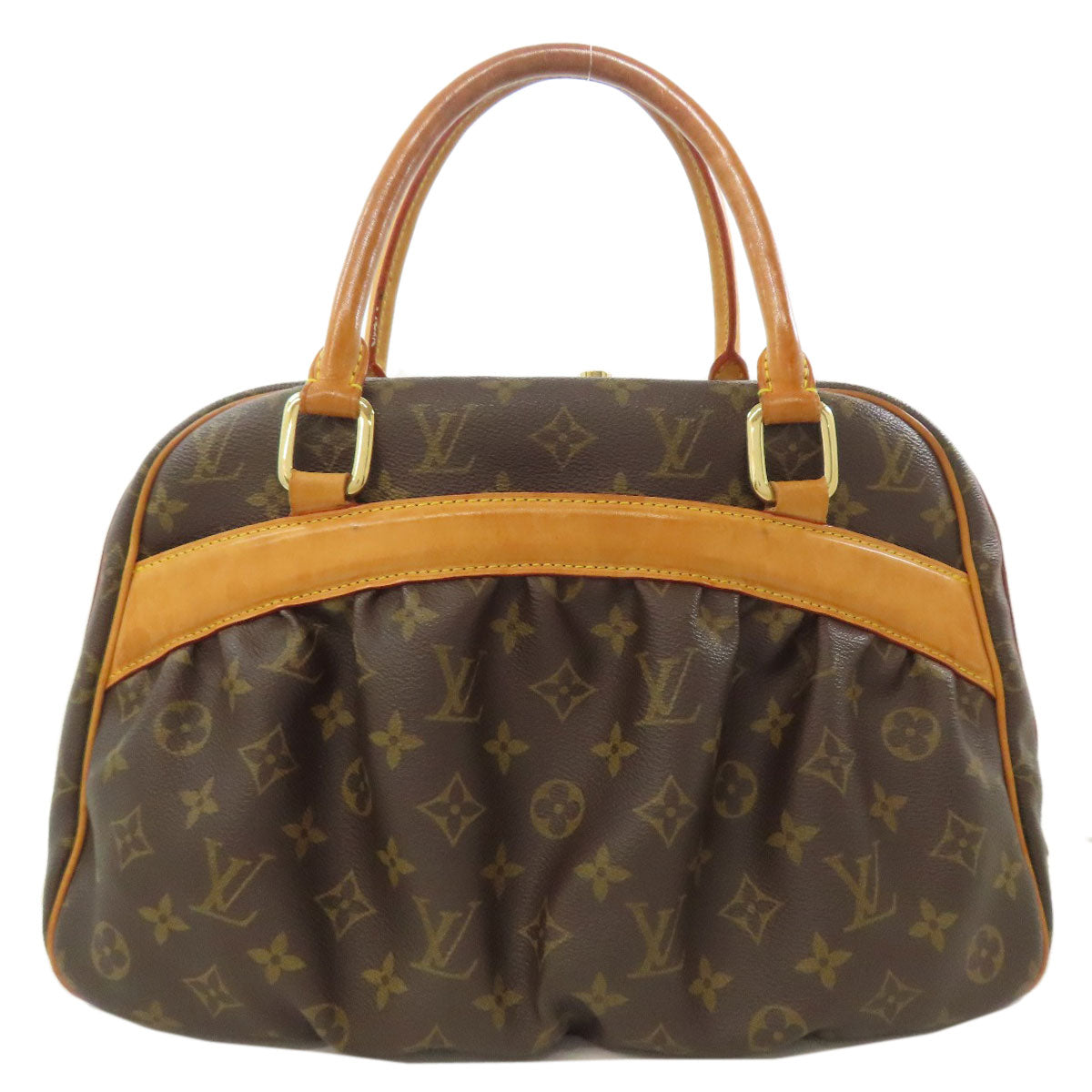 LOUIS VUITTON Handbag M40058 Monogram canvas Brown Mizzi
