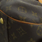 LOUIS VUITTON Handbag M40058 Monogram canvas Brown Mizzi