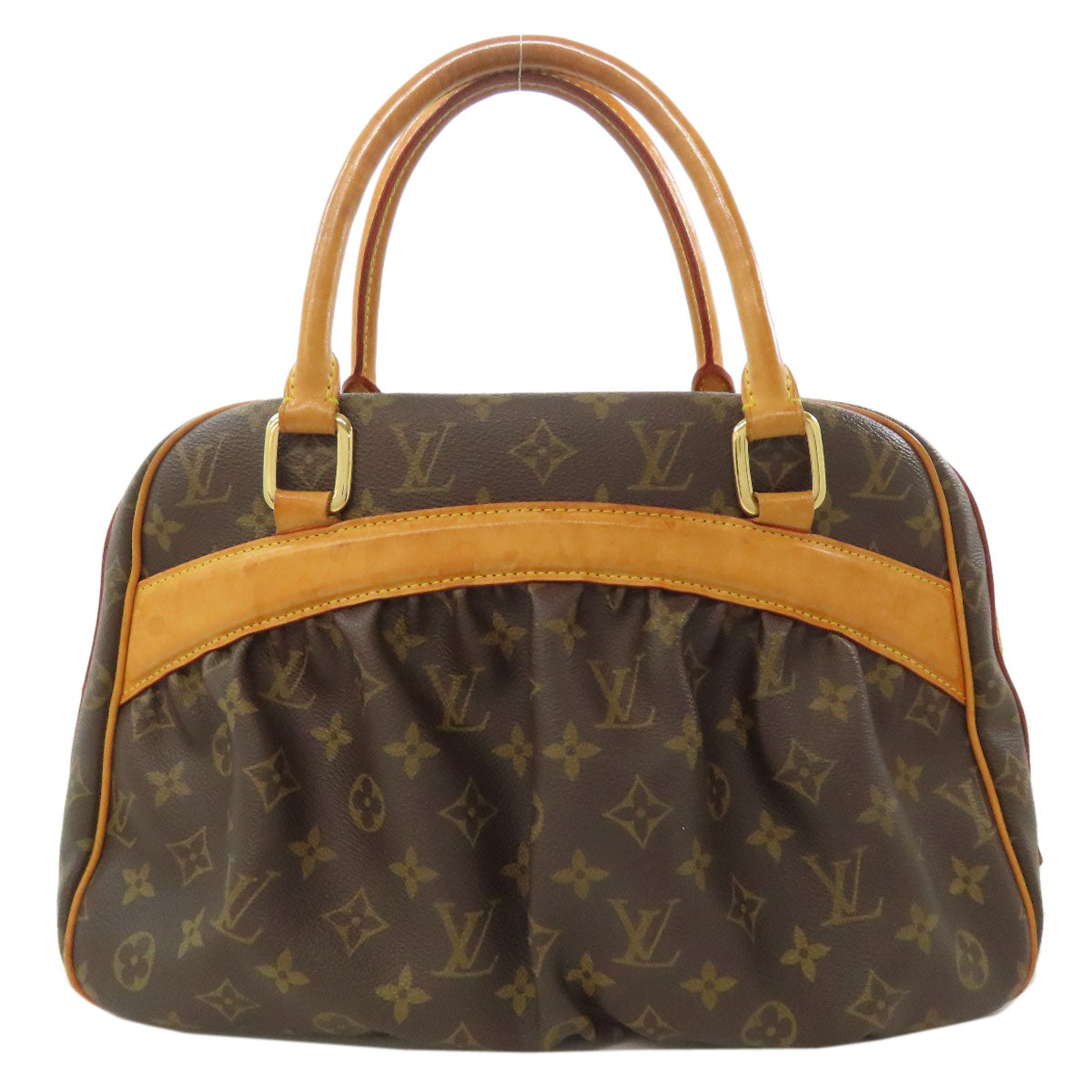 LOUIS VUITTON Handbag M40058 Monogram canvas Brown Mizzi