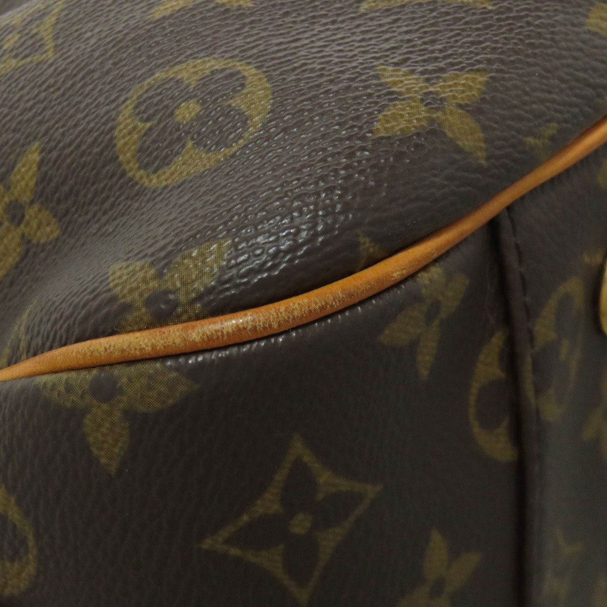 LOUIS VUITTON Handbag M40058 Monogram canvas Brown Mizzi