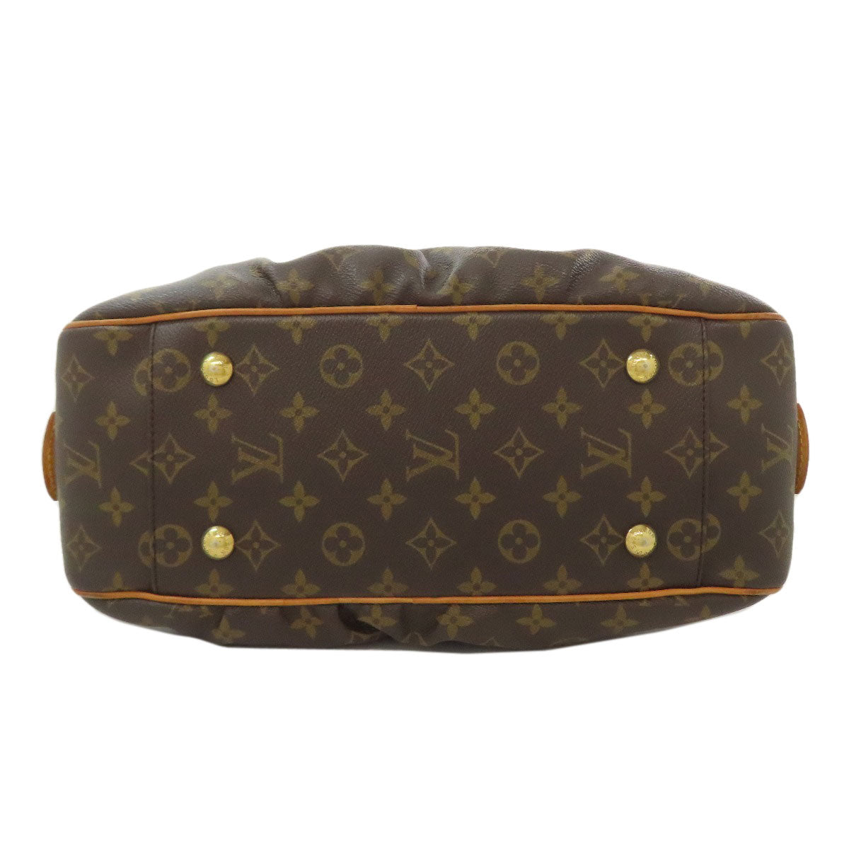 LOUIS VUITTON Handbag M40058 Monogram canvas Brown Mizzi