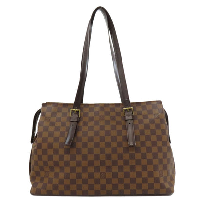 LOUIS VUITTON Tote Bag N51119 Damier canvas Brown Chelsea