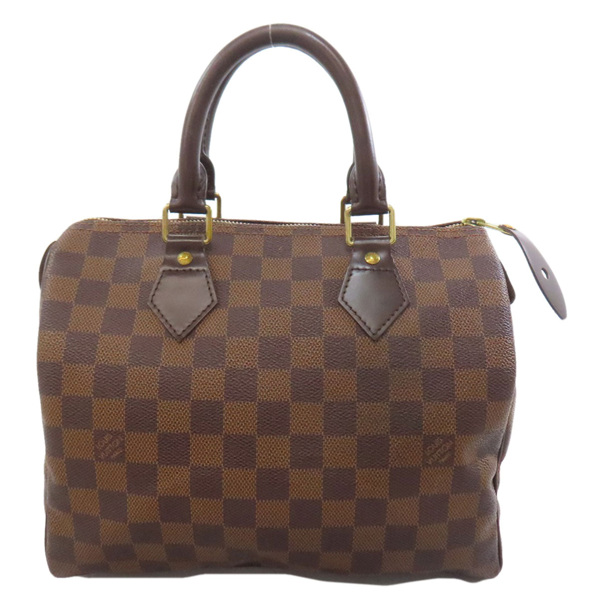 LOUIS VUITTON Handbag N41532 Damier canvas Brown Speedy 25
