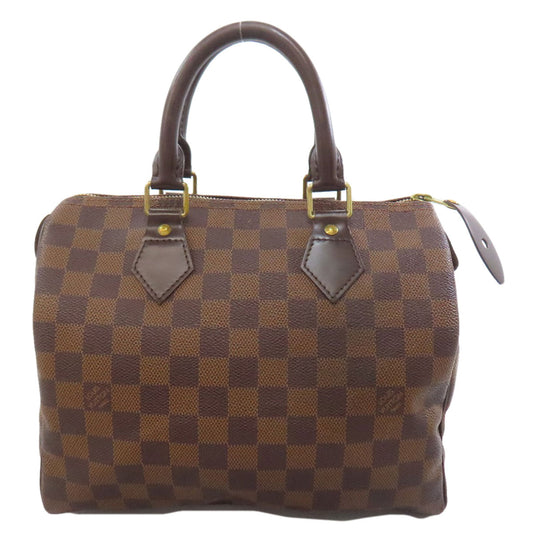 LOUIS VUITTON Handbag N41532 Damier canvas Brown Speedy 25