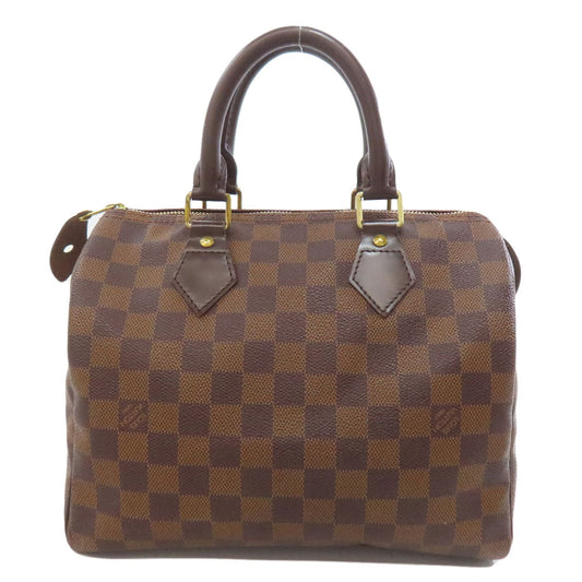 LOUIS VUITTON Handbag N41532 Damier canvas Brown Speedy 25
