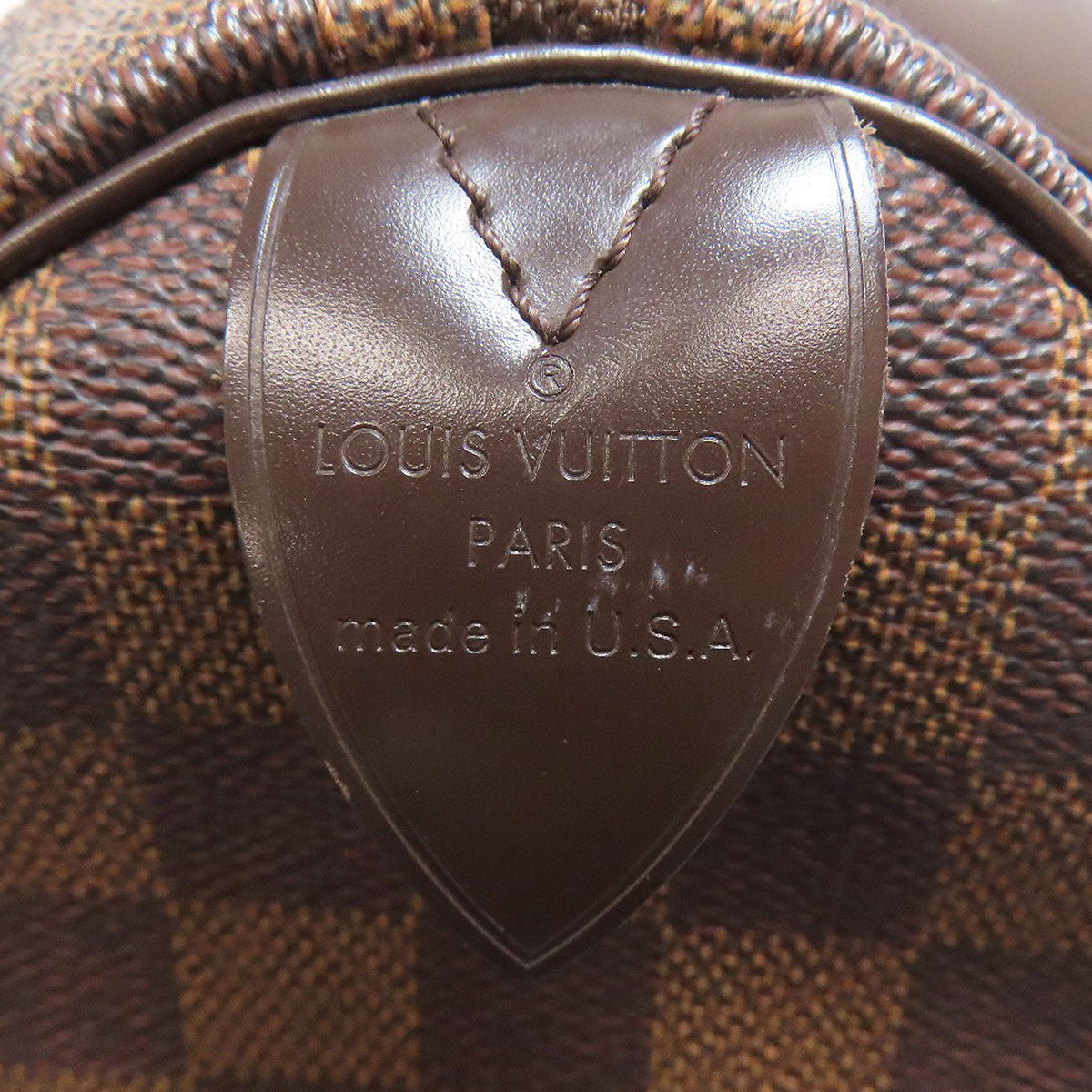 LOUIS VUITTON Handbag N41532 Damier canvas Brown Speedy 25