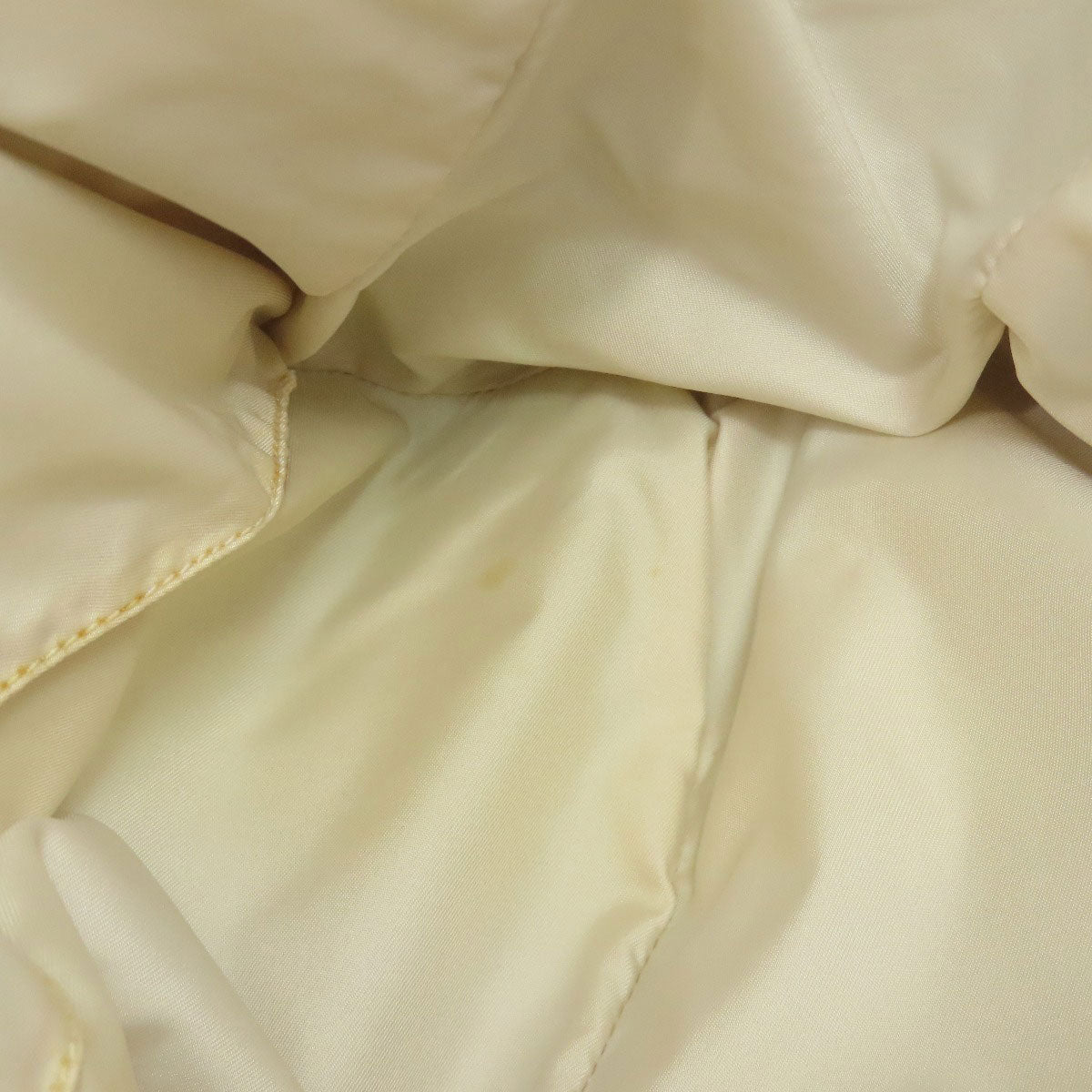 CHANEL Tote Bag Nylon jacquard beige New Travel Line MM