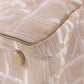 CHANEL Tote Bag Nylon jacquard beige New Travel Line MM