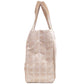 CHANEL Tote Bag Nylon jacquard beige New Travel Line MM