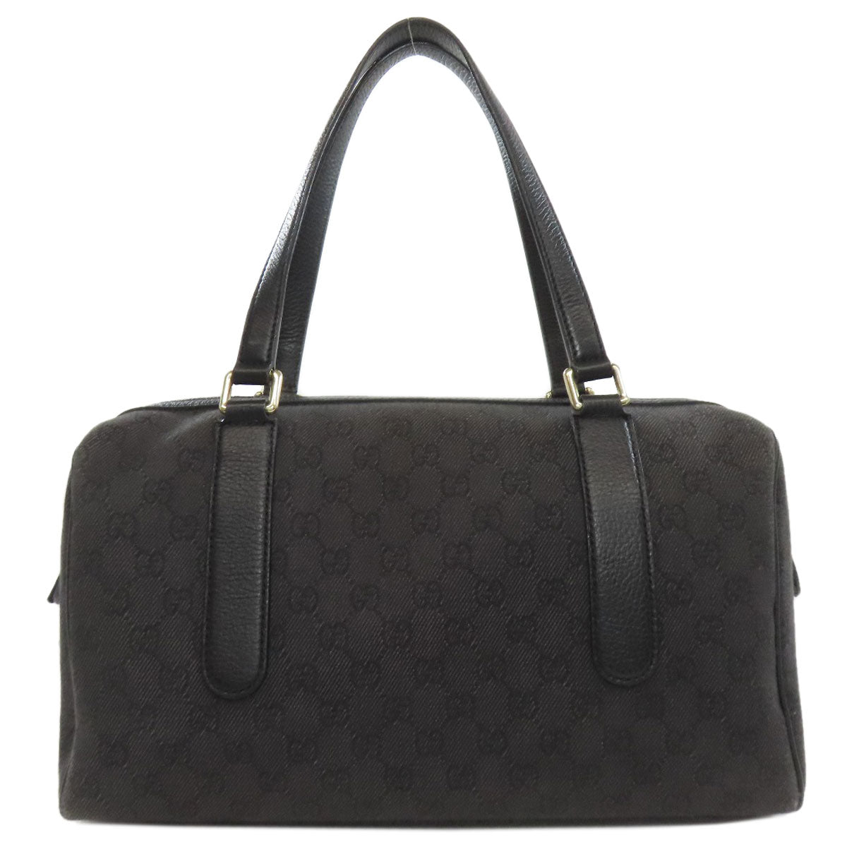 GUCCI Boston Duffel bag 257288 canvas black GG Pattern Outlet Mini Boston Bag