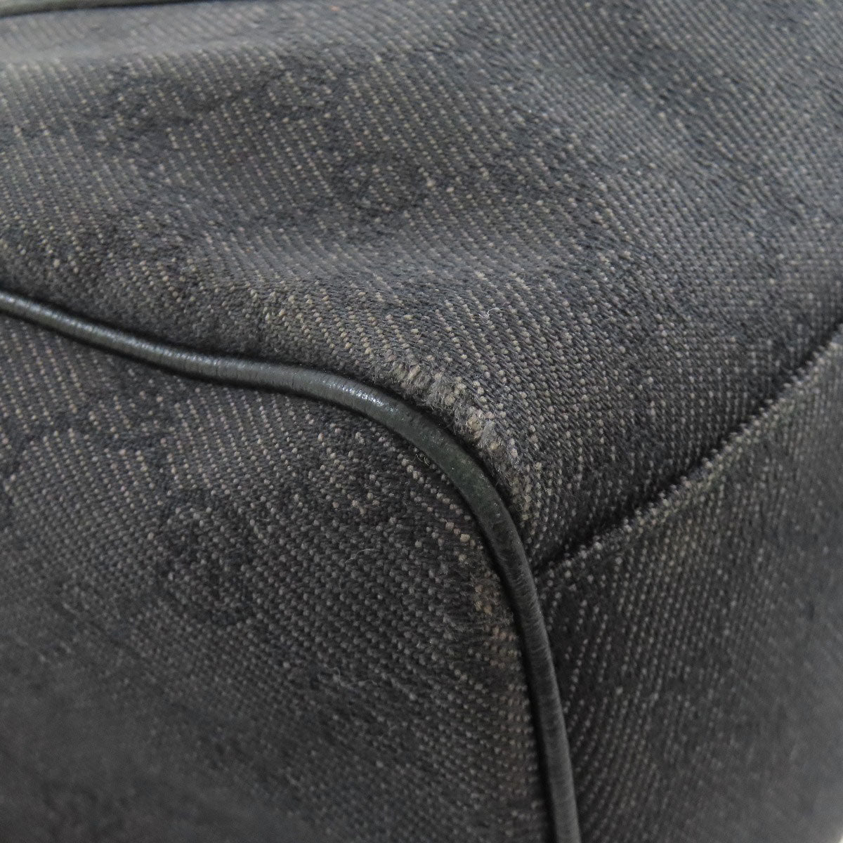 GUCCI Boston Duffel bag 257288 canvas black GG Pattern Outlet Mini Boston Bag