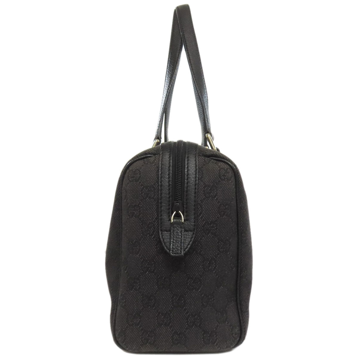 GUCCI Boston Duffel bag 257288 canvas black GG Pattern Outlet Mini Boston Bag