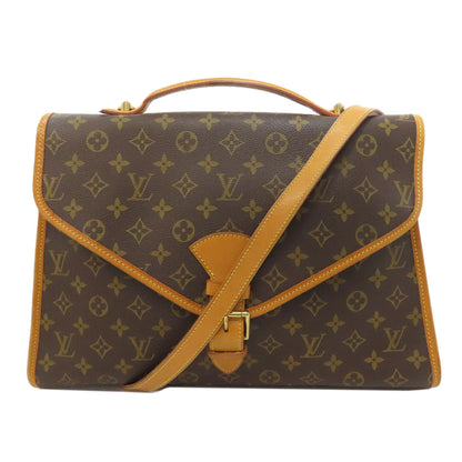 LOUIS VUITTON Business bag M51121 Monogram canvas Brown Beverly