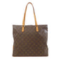 LOUIS VUITTON Tote Bag M51151 Monogram canvas Brown Cabas Mezzo