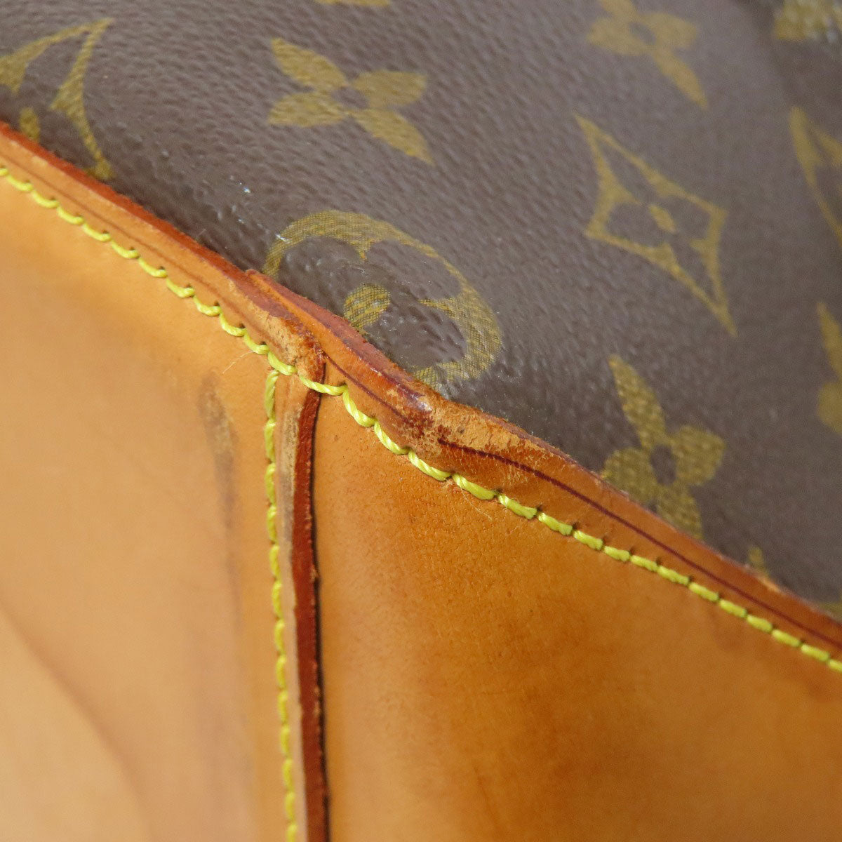 LOUIS VUITTON Tote Bag M51151 Monogram canvas Brown Cabas Mezzo