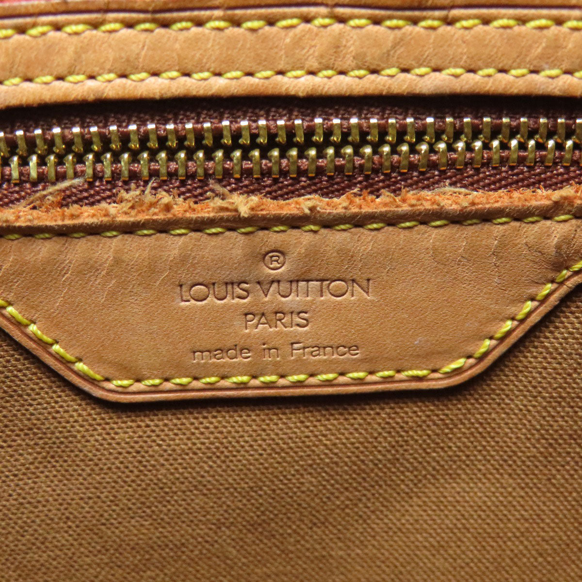 LOUIS VUITTON Tote Bag M51151 Monogram canvas Brown Cabas Mezzo
