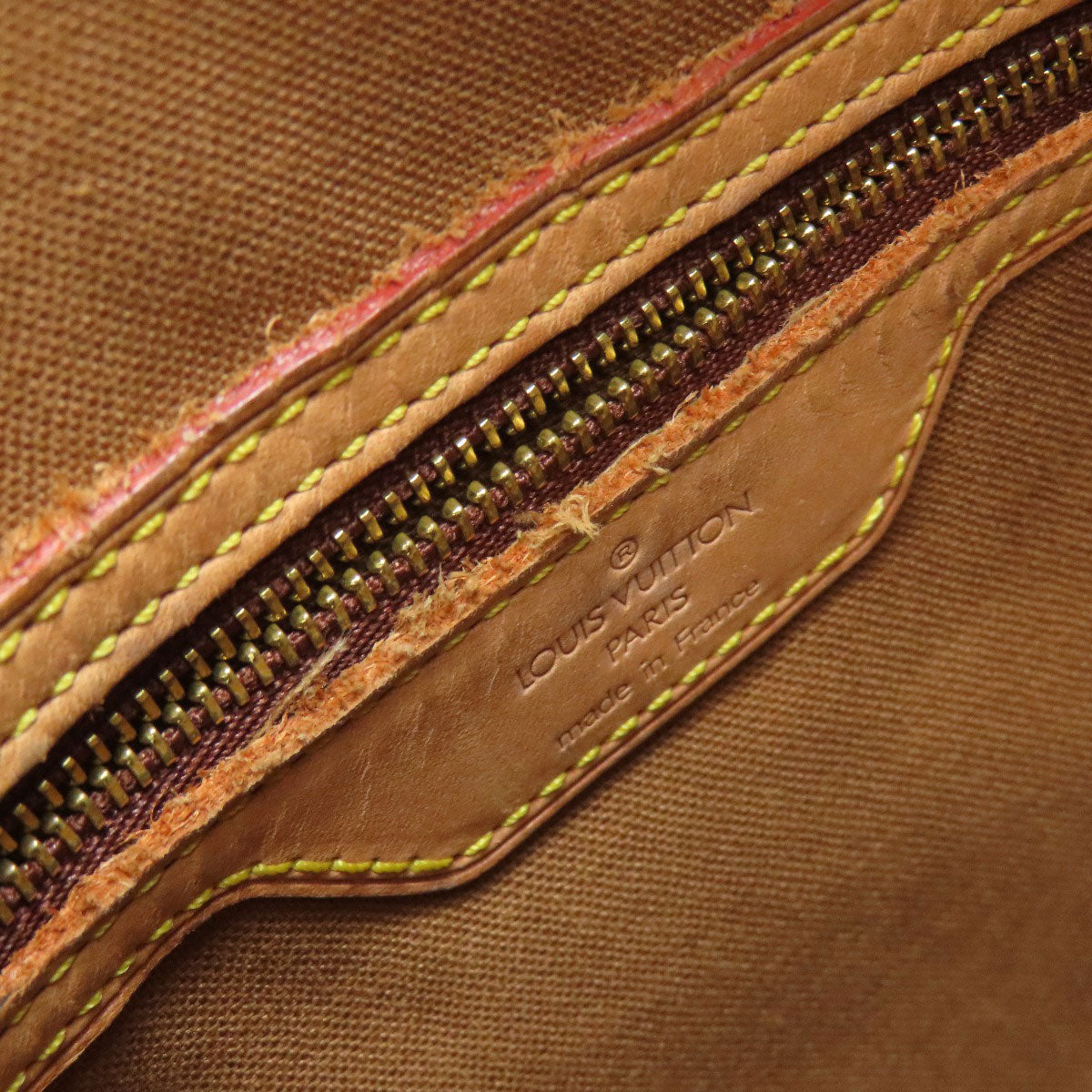 LOUIS VUITTON Tote Bag M51151 Monogram canvas Brown Cabas Mezzo