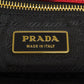 PRADA Handbag Nylon Red Fiocco