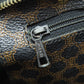 CELINE Tote Bag PVC Brown Macadam Pattern