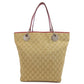 GUCCI Tote Bag 120836 canvas Brown GG
