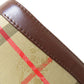 BURBERRY Shoulder Bag canvas Brown Nova Check