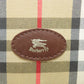 BURBERRY Shoulder Bag canvas Brown Nova Check